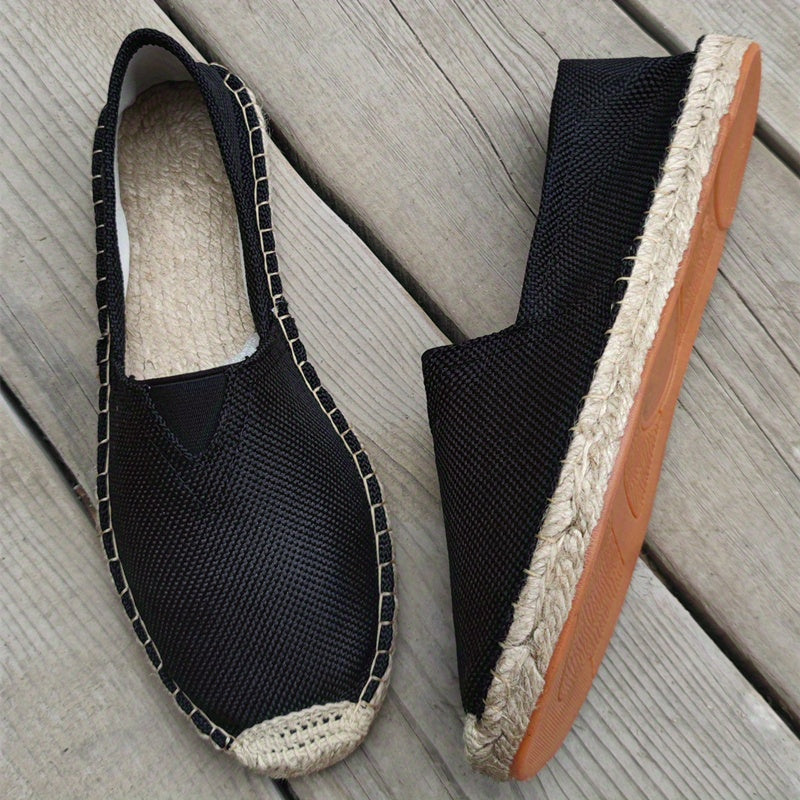 Dames Espadrille Instappers | Ademend Canvas & Comfort Fit-Schoenen – Dames – Instappers – Espadrilles-Myna Mode-Wit-US 6 - UK 5-Myna Mode