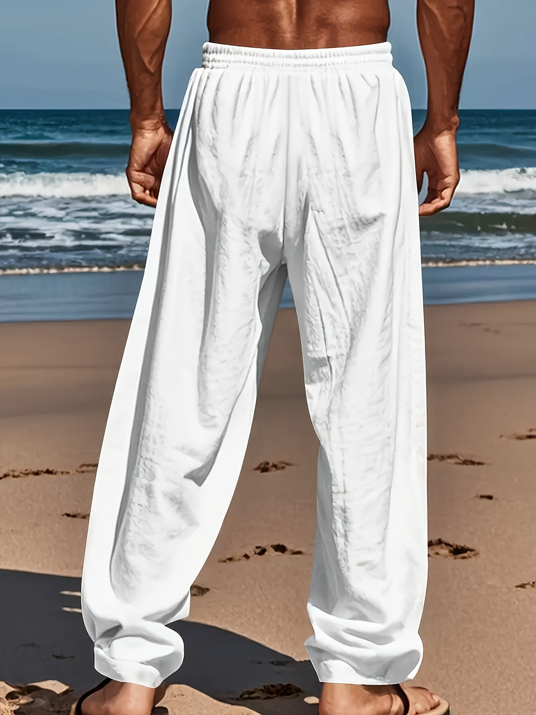 Men's Linen Pants | Breathable Material & Relaxed Fit