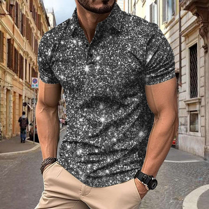 Men's Polo Shirt | Unique Print & Modern Fit