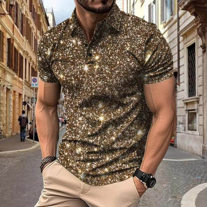 Men's Polo Shirt | Unique Print & Modern Fit
