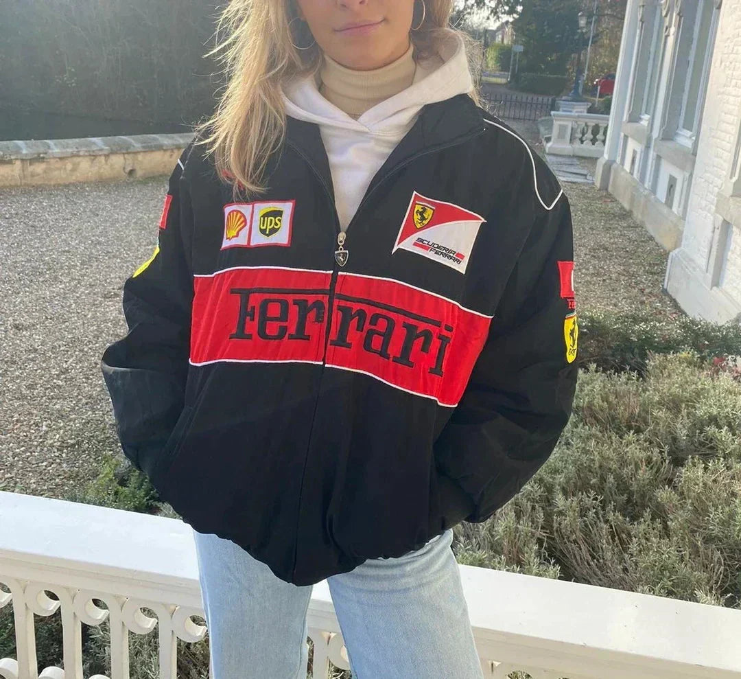 Retro Racejack met Ferrari-Stijl Look