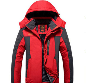Waterdichte Winddichte Parka met Fleecevoering en Capuchon – Outdoor Jas