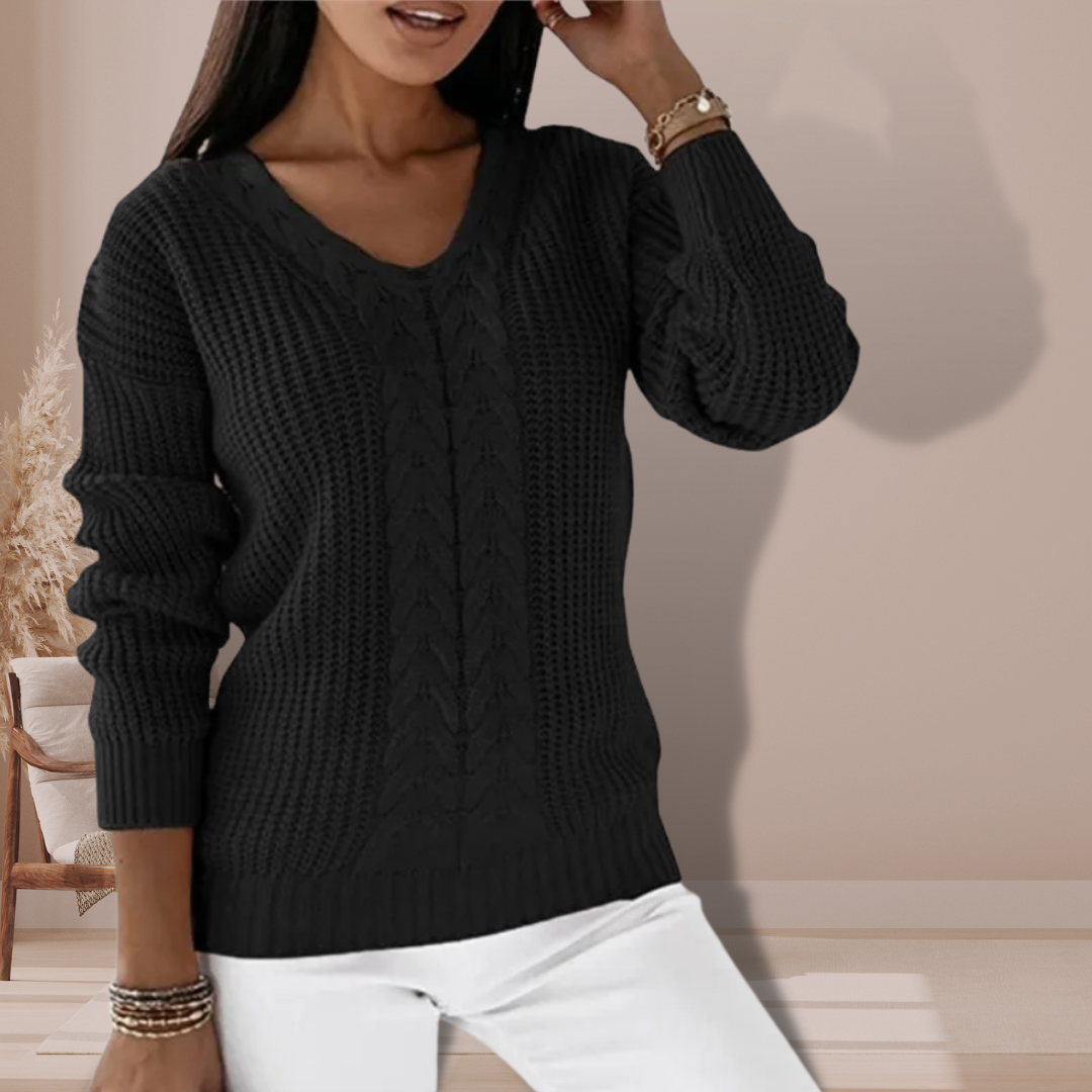 Oriana™ Scandinavian Knitted Women's Sweater
