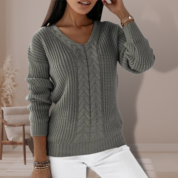 Oriana™ Scandinavian Knitted Women's Sweater