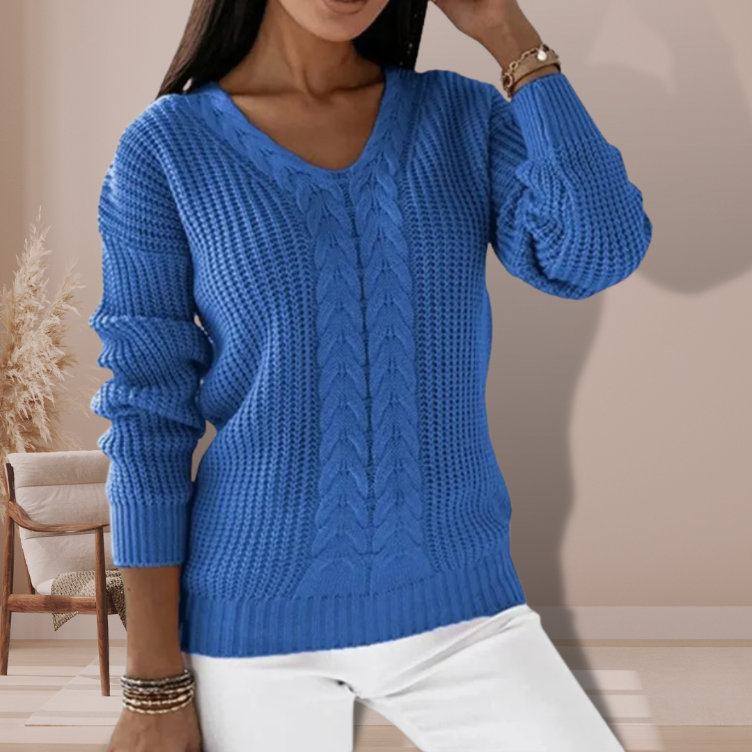 Oriana™ Scandinavian Knitted Women's Sweater