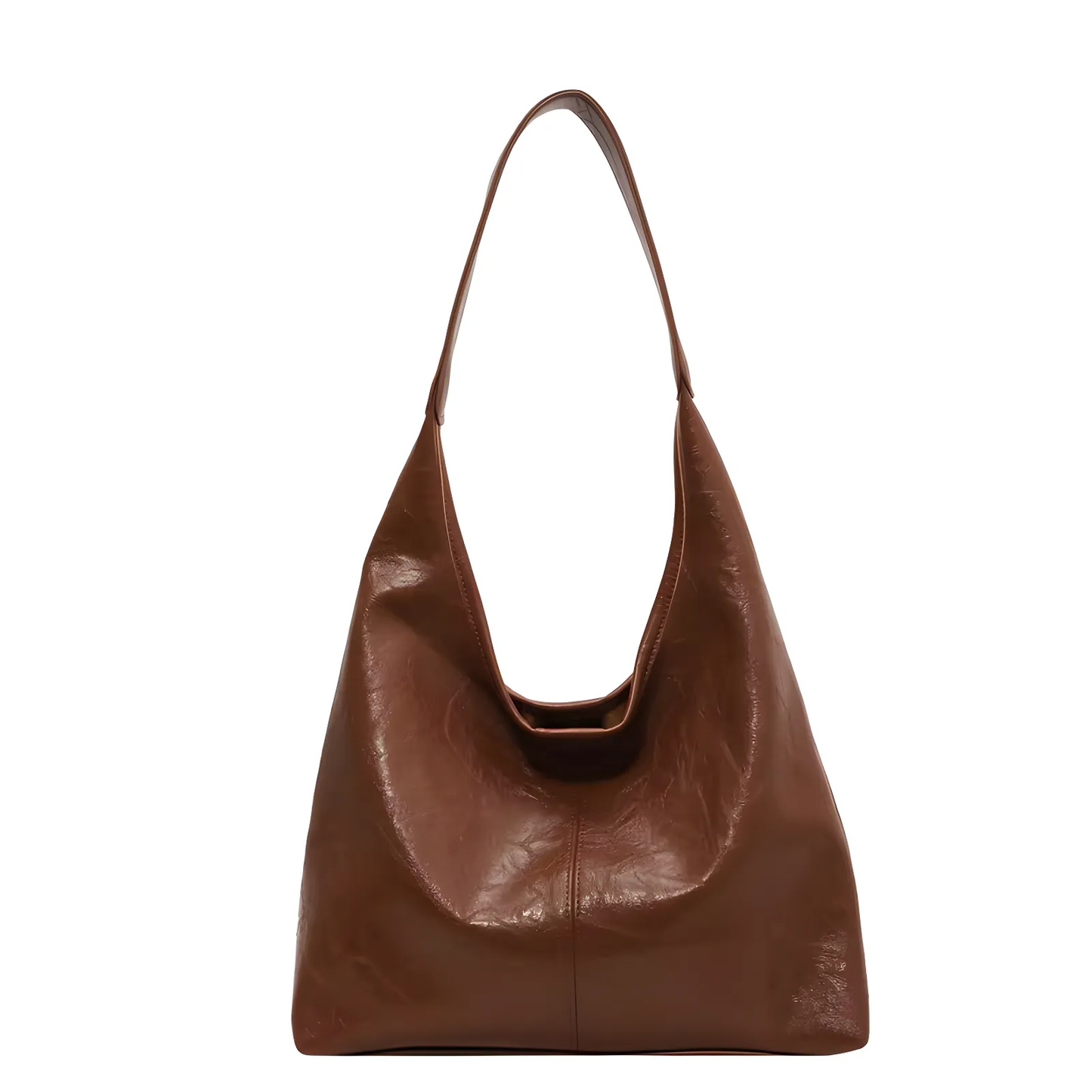 Vintage Look Leren Tote Tas – Tijdloze Elegantie voor Elke Dag