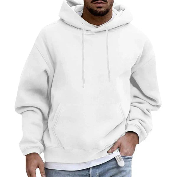 Men's Hoodie with Hood and Pockets in Comfort Fit