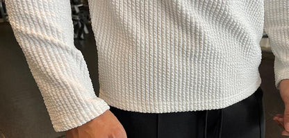 Heren Gebreide Trui met Ronde Hals – Casual American Style