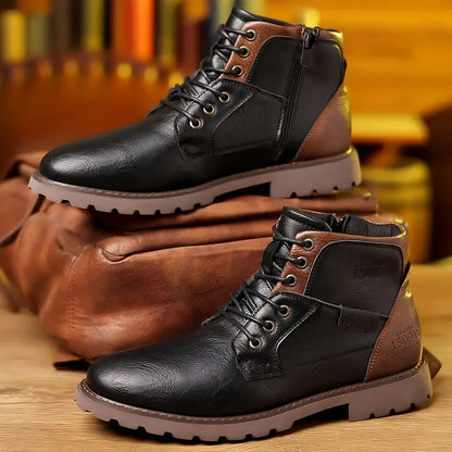 Men's ankle boots with zipper – Tough, breathable and comfortable