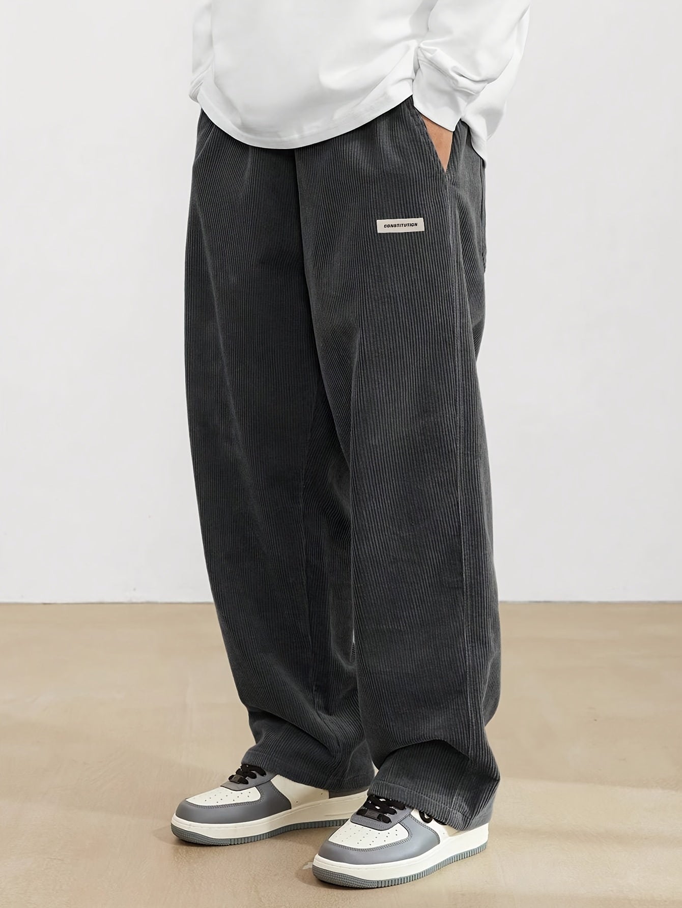 Geert – Heren Zachte Corduroy Broek