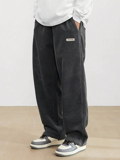 Geert – Heren Zachte Corduroy Broek