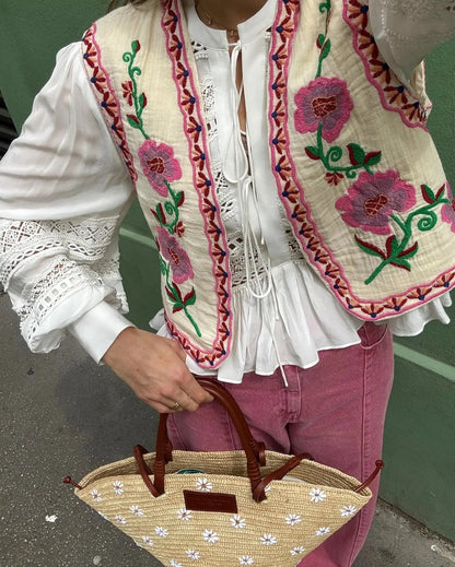 Blaire – Summer Women's Cardigan with Floral Print