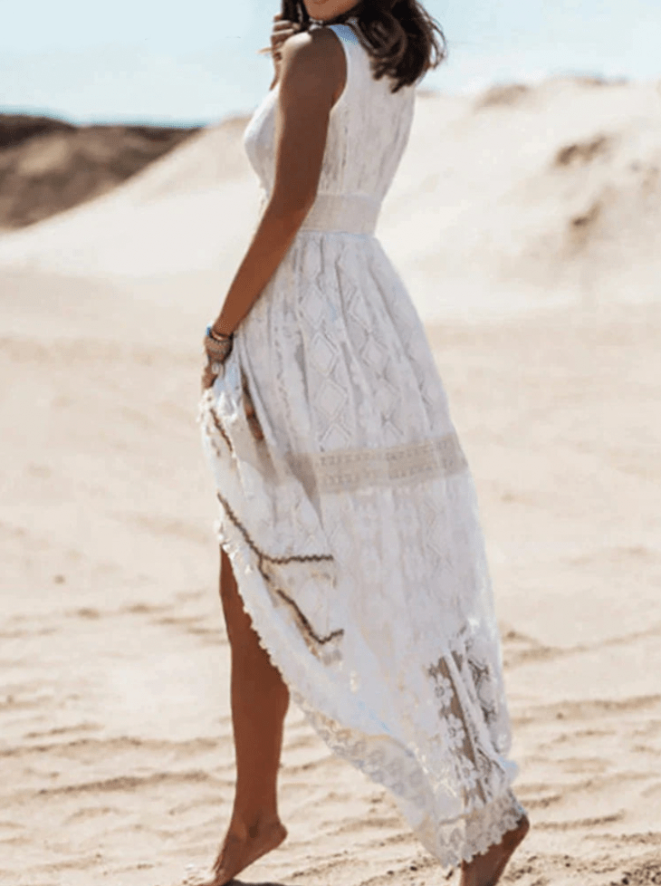 Sahara Maxi Jurk | Boho Elegantie & Comfort